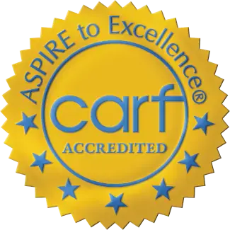 CARF Accredited seal